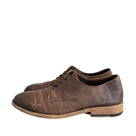 Frye Holden Brown‎ Leather Oxford Dress Shoes Size 11