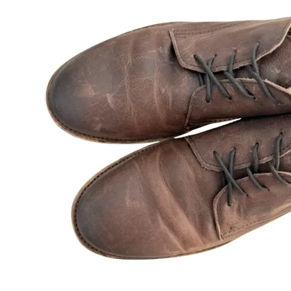 Frye Holden Brown‎ Leather Oxford Dress Shoes Size 11