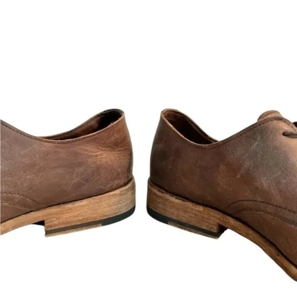 Frye Holden Brown‎ Leather Oxford Dress Shoes Size 11