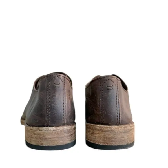 Frye Holden Brown‎ Leather Oxford Dress Shoes Size 11