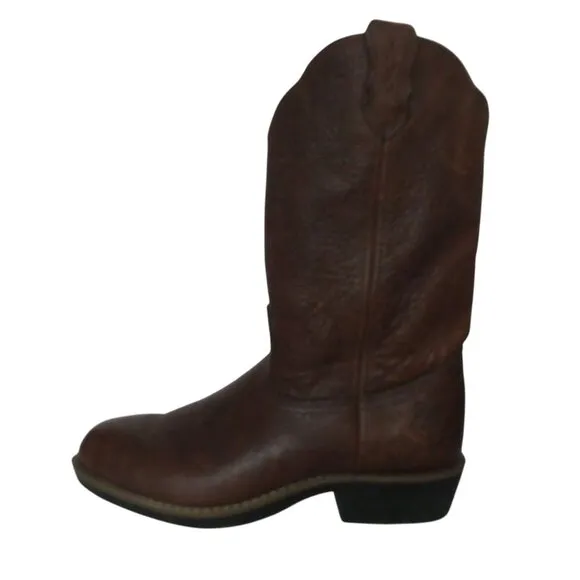 Georgia Boot Oiled Walnut Leather 12 inch Wellington Western Boots Mens 9.5 Wide