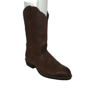 Georgia Boot Oiled Walnut Leather 12 inch Wellington Western Boots Mens 9.5 Wide