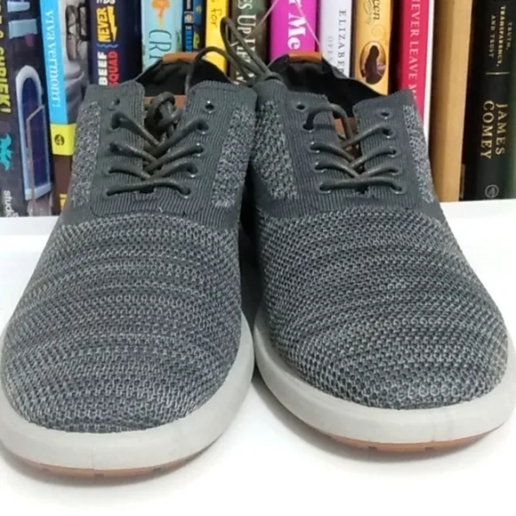 G.H. BASS CONNER KT GRAY COMFORT STRETCH OXFORD SHOES SIZE 10 NWT