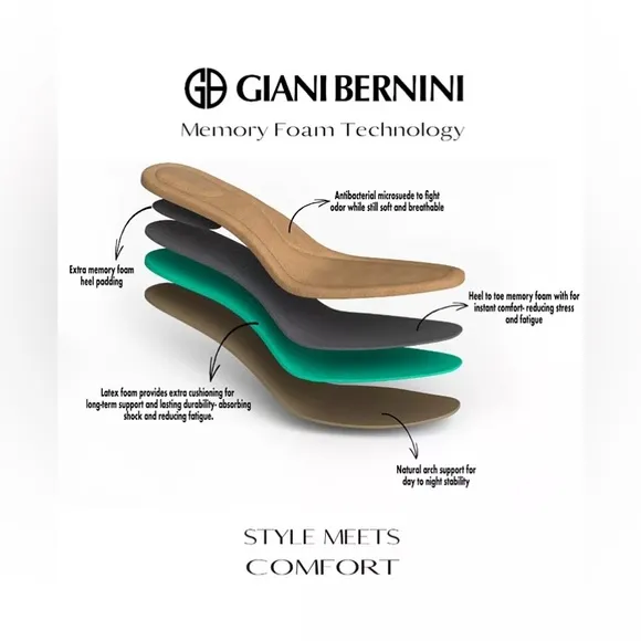 Giani Bernini Memory Foam Artemyss Booties Size 9