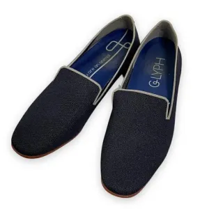 Glyph Knit Flat in Marlin Navy Blue Machine Washable
