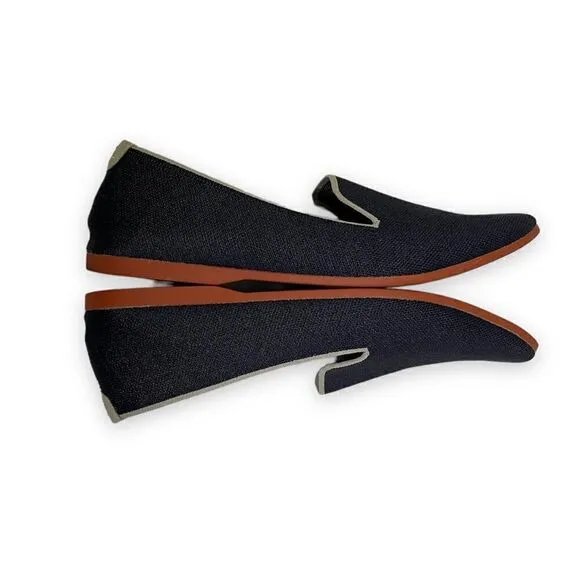 Glyph Knit Flat in Marlin Navy Blue Machine Washable