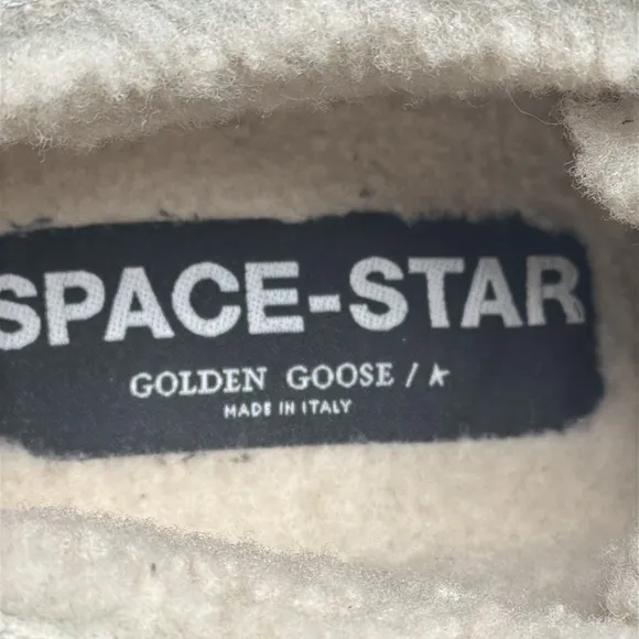 Golden Goose Space-Star Black Sneakers