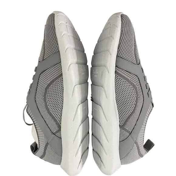 Good Man BrandKnit Trainers Gray Sneaker Shirts Size 12 Made in Italy MSRP $298