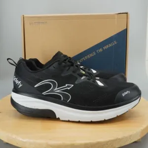 Gravity Defyer Lauff Mens Size 12 Shoes Black White Athletic Sneakers Comfort