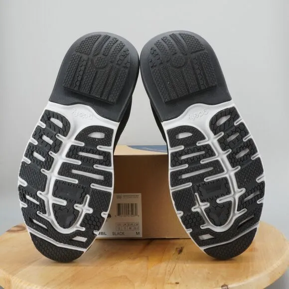 Gravity Defyer Lauff Mens Size 12 Shoes Black White Athletic Sneakers Comfort