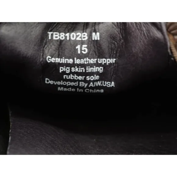 Gravity Defyer Loafers Mens 15 Brown Leather Pain Relief Comfort Dress Shoes