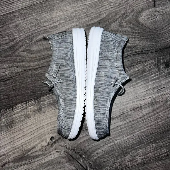 Hey Dude Wally Youth Linen Shoes