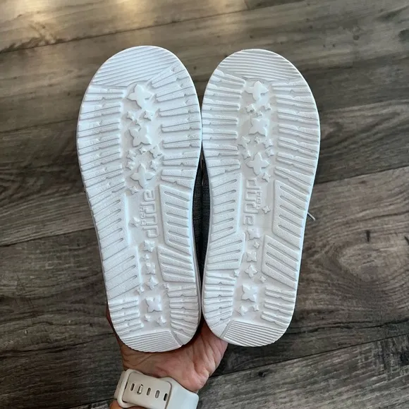 Hey Dude Wally Youth Linen Shoes