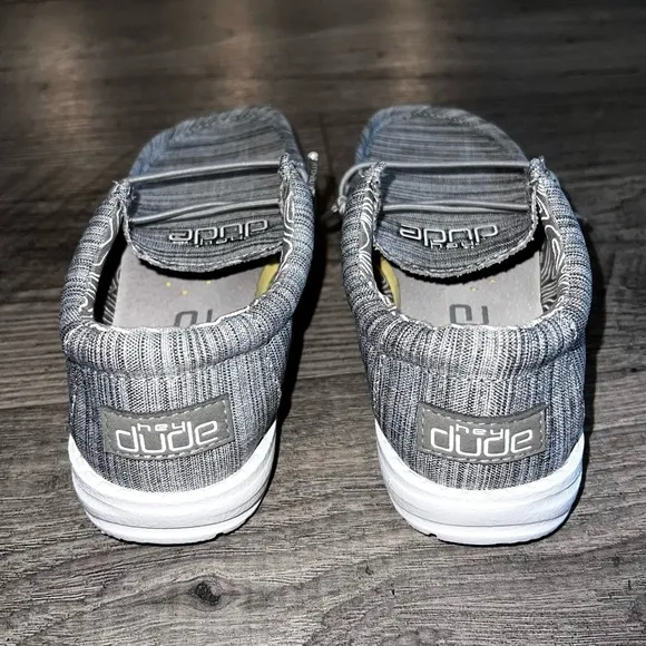 Hey Dude Wally Youth Linen Shoes
