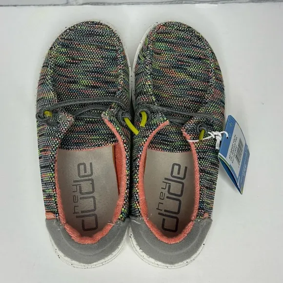 Hey Dude Wendy Slip on shoes youth size 1