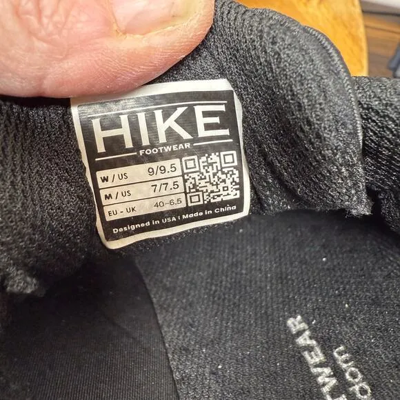 HF Hike Footwear Series X Cloud Supportive Barefoot Shoes Unisex W=9-9.5 M=7-7.5