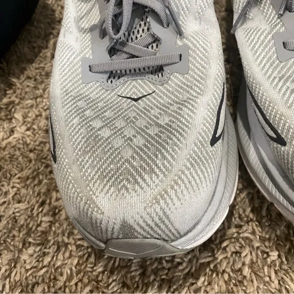 Hoka Men’s Clifton 9 Sneakers Shoes Size 15 Wide Gray