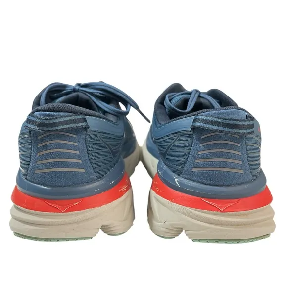 Hoka One One Bondi 7 Men’s 11.5 2E Wide Blue Running Shoes