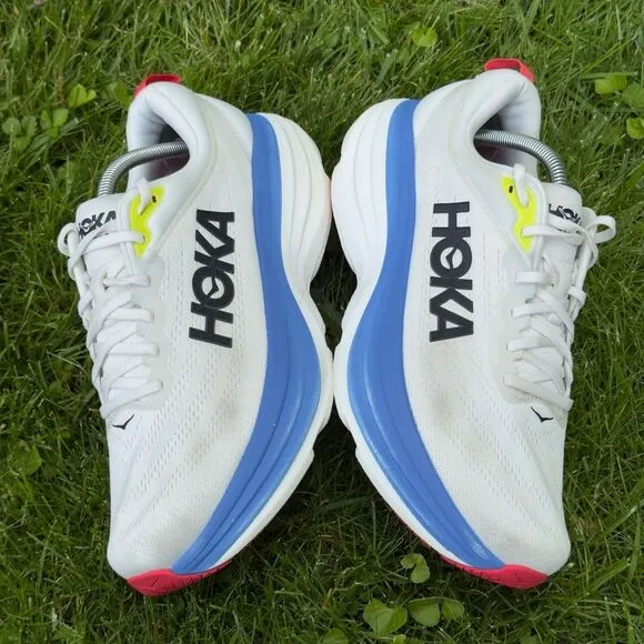 HOKA ONE ONE BONDI 8 WIDE - Men’s Running Shoes - SIZE 10 2E