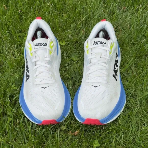 HOKA ONE ONE BONDI 8 WIDE - Men’s Running Shoes - SIZE 10 2E