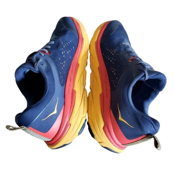 Hoka One One Challenger ATR 6 Outer Space/Radiant Yellow Men's Shoes Size 12 D