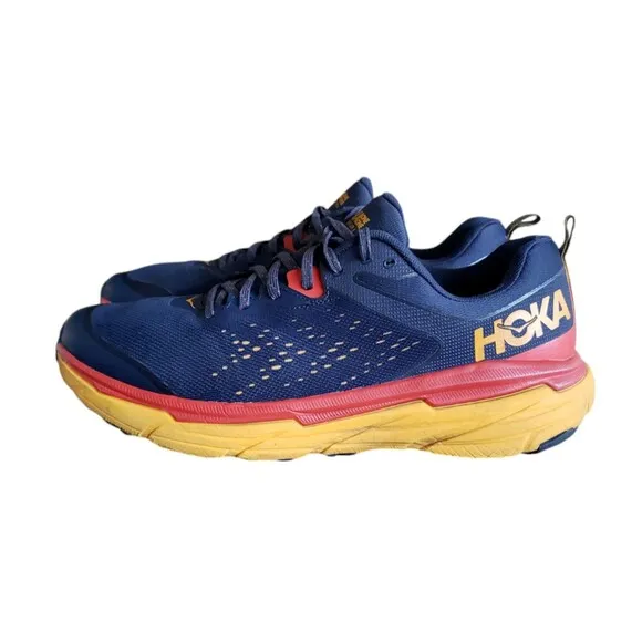 Hoka One One Challenger ATR 6 Outer Space/Radiant Yellow Men's Shoes Size 12 D