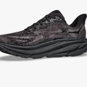 HOKA ONE ONE Clifton 9 Wide Black Shoes- sz 11
