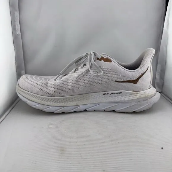 HOKA ONE ONE Mach 5 White Copper Men’s 11.5 Running Shoes 1127893 WCPP Comfort