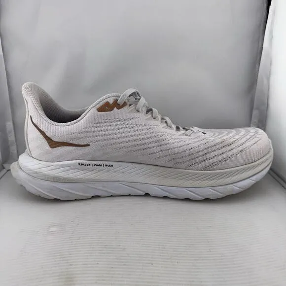HOKA ONE ONE Mach 5 White Copper Men’s 11.5 Running Shoes 1127893 WCPP Comfort