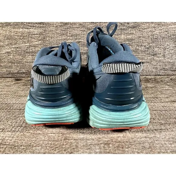 Hoka One One Men's Size 8.5 Gaviota 3 Blue Running Shoes Sneakers 1113520