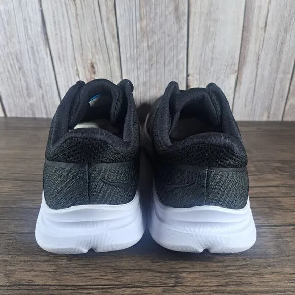 Hoka One One Solimar Running Shoes Men's Wide Sz 12 W (2E) Black White (VGC)