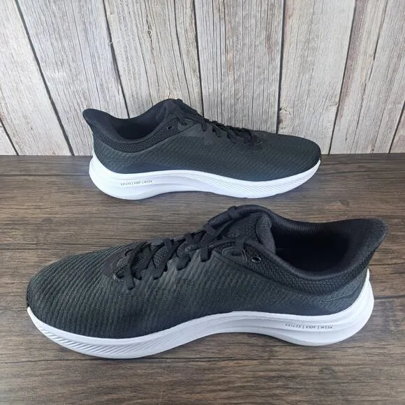Hoka One One Solimar Running Shoes Men's Wide Sz 12 W (2E) Black White (VGC)