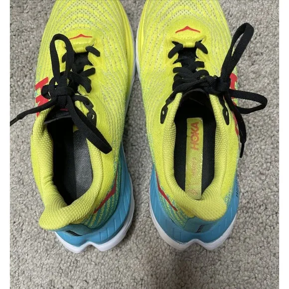 Hoka One One W Mach 5 Womens Running Shoes/Sneakers Size 7 B Evening Primrose