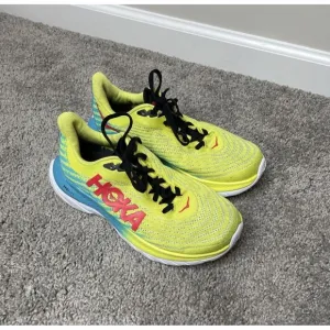Hoka One One W Mach 5 Womens Running Shoes/Sneakers Size 7 B Evening Primrose
