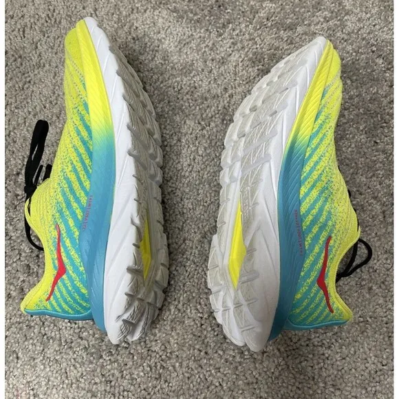 Hoka One One W Mach 5 Womens Running Shoes/Sneakers Size 7 B Evening Primrose