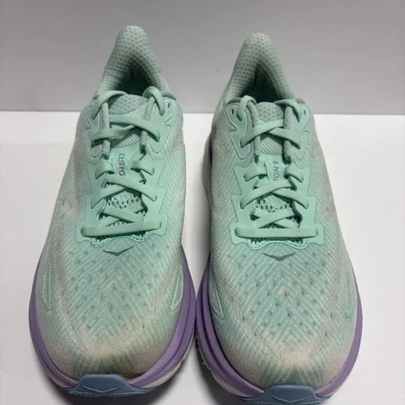 Hoka One One Women’s Clinton 9 Running Shoes, Size 9.5 Wide