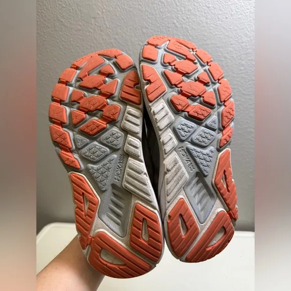 Hoka One One Womens Size 8 Plein Air Blue Fog Arahi 6 Wide Fit Running Shoes
