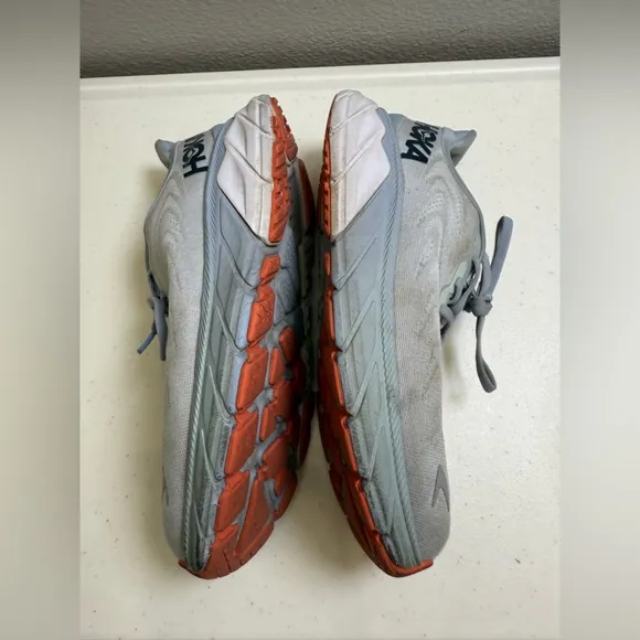 Hoka One One Womens Size 8 Plein Air Blue Fog Arahi 6 Wide Fit Running Shoes
