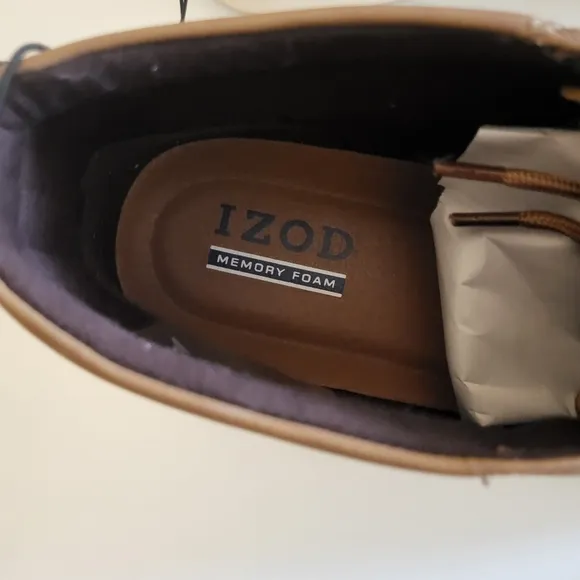 IZOD Men's Palmer Chukka Boots, Size 13M, Brown, Sneaker Style, Cassual