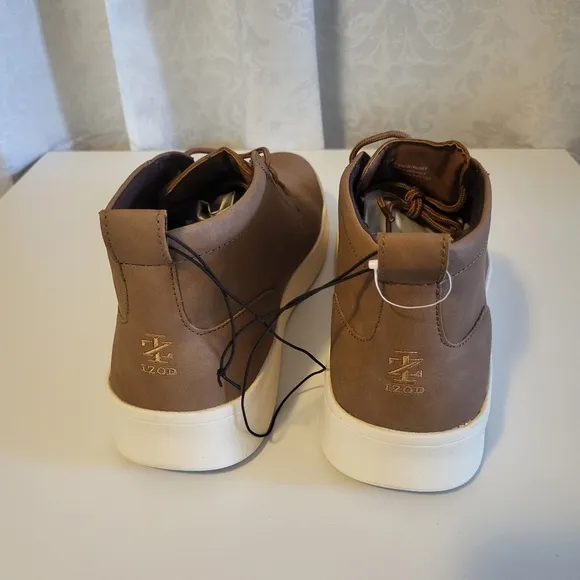 IZOD Men's Palmer Chukka Boots, Size 13M, Brown, Sneaker Style, Cassual