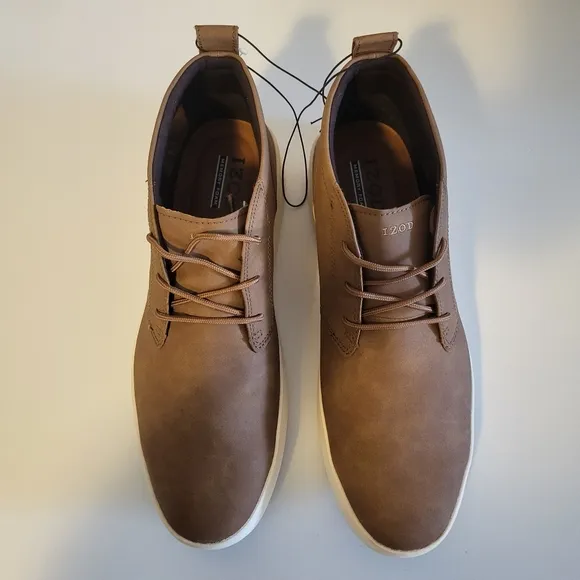 IZOD Men's Palmer Chukka Boots, Size 13M, Brown, Sneaker Style, Cassual