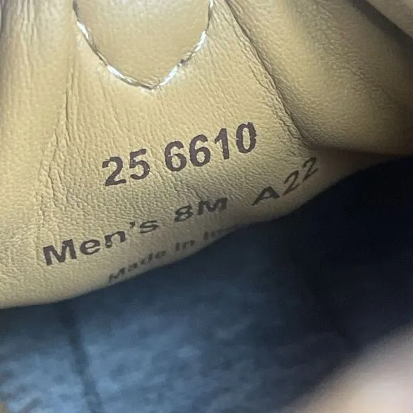 Johnston &amp; Murphy Banks Men’s Size 8 M Leather Shoes Sneakers Brown NO INSOLES