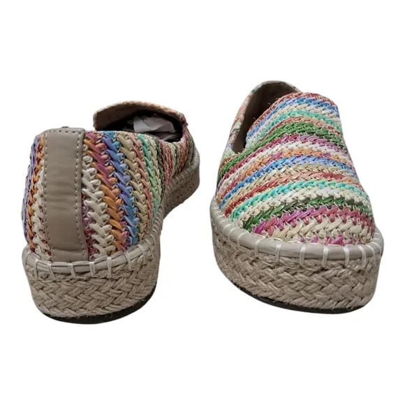 Joie me too Cara Espadrille Slip-On Shoes with Woven Fabric Size 9M NWOT