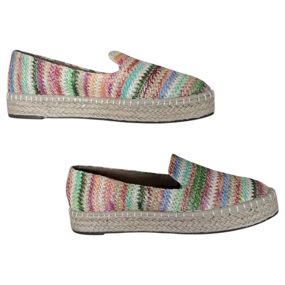 Joie me too Cara Espadrille Slip-On Shoes with Woven Fabric Size 9M NWOT