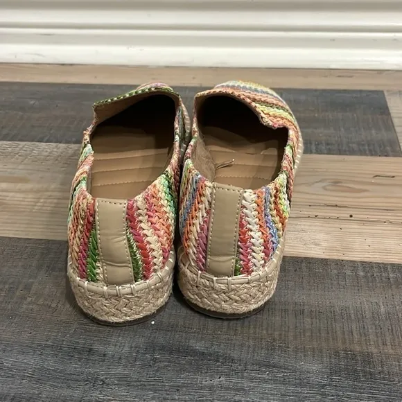 Joie Shoes Cara Multi Color Slip On Memory Foam Shoes size 10