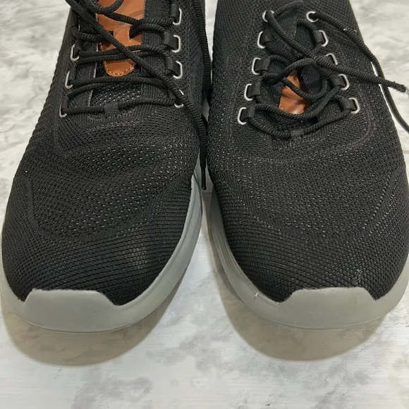 JONHSTON &amp; MURPHY MENS ATHLETIC SHOES BLACK Sz 15
