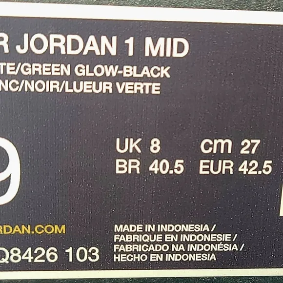 Jordan 1 Mid Mens Shoes