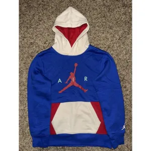 Jordan Big Kids (Boy’s) Wild Utility Racer Blue Pullover Hoodie