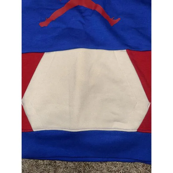 Jordan Big Kids (Boy’s) Wild Utility Racer Blue Pullover Hoodie