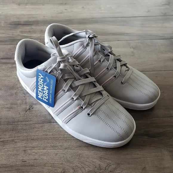 K-Swiss Memory Foam Lace Up Sneakers Shoes Women's Size 11 NEW - No Box